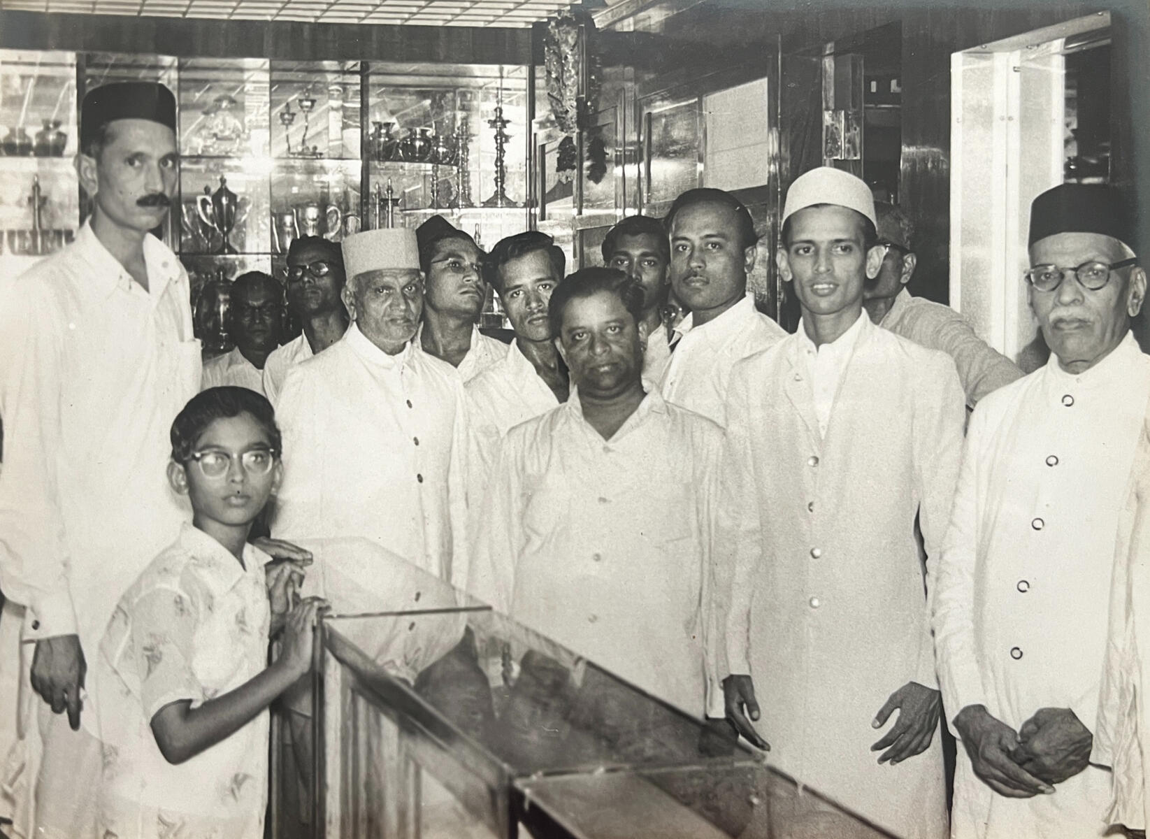 Our founders Vasantlal C Mehta & Chimanlal R Mehta at the opening of our first showroom in 1956